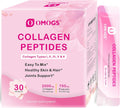 OMOGS Collagen Peptides Powder, with Prebiotics & Cranberry Extract -Hydrolyzed Collagen Peptides Support Hair, Skin, Nail, Bone & Digestive Health, Grass Fed, Non-GMO, for Women & Men